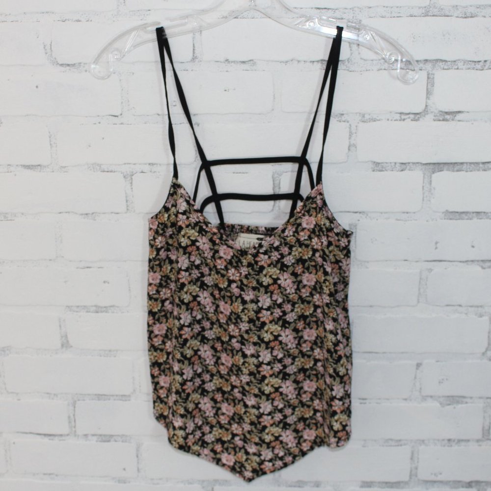 Pacsun LA Hearts Floral Tank Top